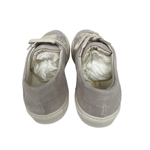 Woman by Common Projects 6142 Contrast Achilles Sneakers in Nude Suede 39 - Picture 4 of 5